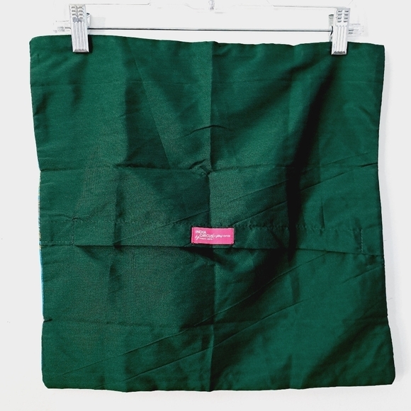 India Circus by Krsnaa Menta Set Of 2 Satin Almond Blossom Garden Pillow Sham - Picture 4 of 6